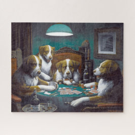 Quebra-cabeça Cães jogando pôquer Cassius Marcellus Coolidge 189
