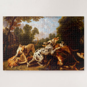 Quebra-cabeça Cães Lutando (por Frans Snyders)