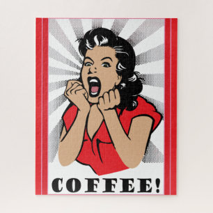 Quebra-cabeça Café
