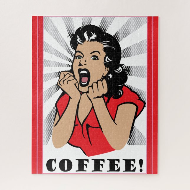 Quebra-cabeça Café (Vertical)