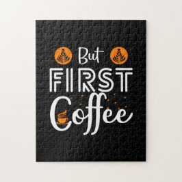 Quebra-cabeça Café Arte Mas Primeiro Café