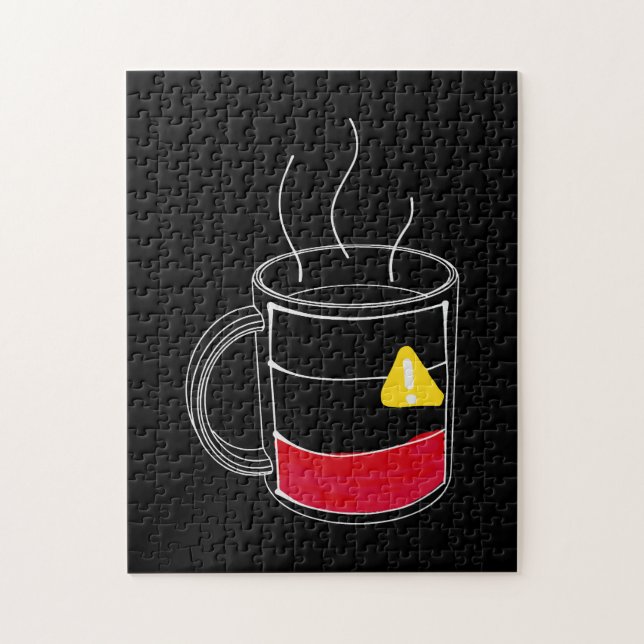 Quebra-cabeça Café Críticamente baixo (Vertical)