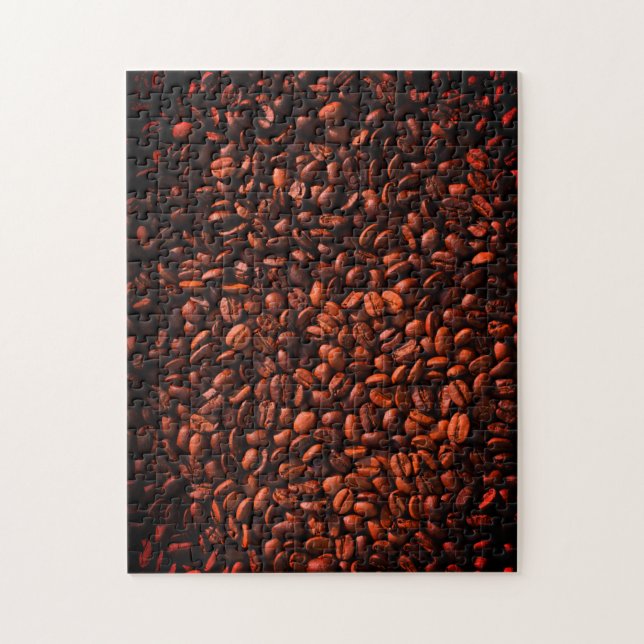Quebra-cabeça Café monocromático mínimo difícil (Vertical)
