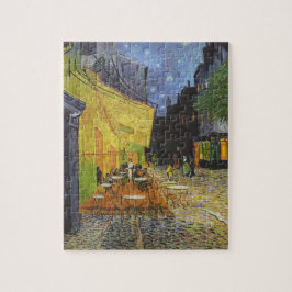 Quebra-cabeça Café Terrace à noite por Van Gogh