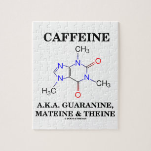 Quebra-cabeça Caffeine A.K.A. Guaranina, Mateine e Teine