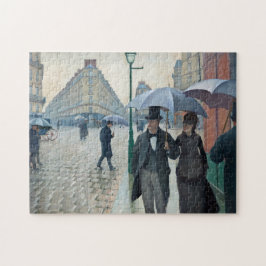 Quebra-cabeça Caillebotte Paris Street Rainy Day Painting