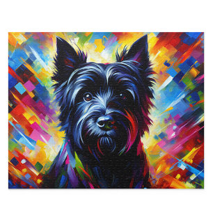 Quebra-cabeça Cairn Terrier: Cachorro Preto Toto
