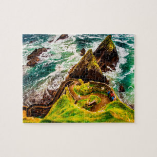 Quebra-cabeça Cais de Dunquin Dingle Irlanda.