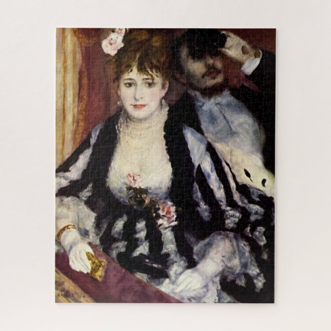 Quebra-cabeça Caixa de Teatro por Impressionista Renoir (Vertical)