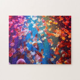 Quebra-cabeça Calçado Colorido Arco-Íris De medusa