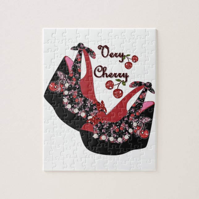 Quebra-cabeça CALÇADOS RAB Rockabilly Muito Cerejeiros (Vertical)