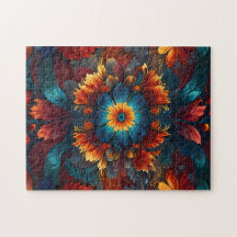 Caleidoscópio Floral Fantasia Hipntica Padrão