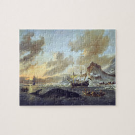 Quebra-cabeça Caleiros holandeses Spitsbergen Abraham Storck 169