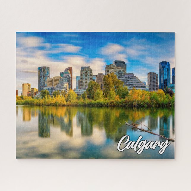 Quebra-cabeça Calgary, Alberta, Canadá (Horizontal)