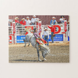Quebra-cabeça Calgary Cowboys e Rodeio.