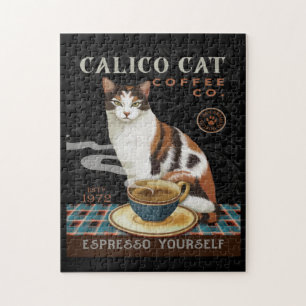 Quebra-cabeça Calico Cat Coffee Company 2