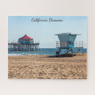 Quebra-cabeça California Dreamin' - Huntington Beach, CA