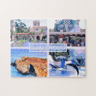 Quebra-cabeça Califórnia - San Diego - Mosaico - EUA -