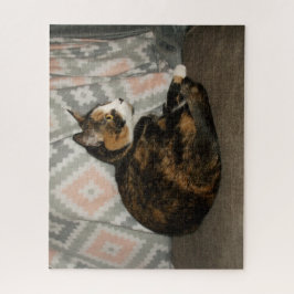 Quebra-cabeça Callie Cat em Sofa