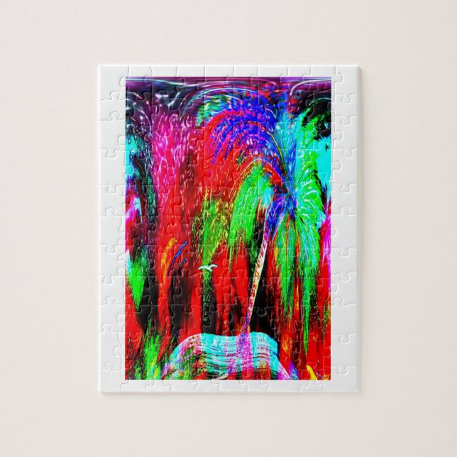 Quebra-cabeça Calor tropical (Vertical)