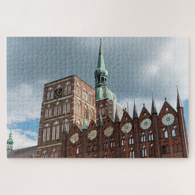 Quebra-cabeça Câmara Municipal de Stralsund (Horizontal)