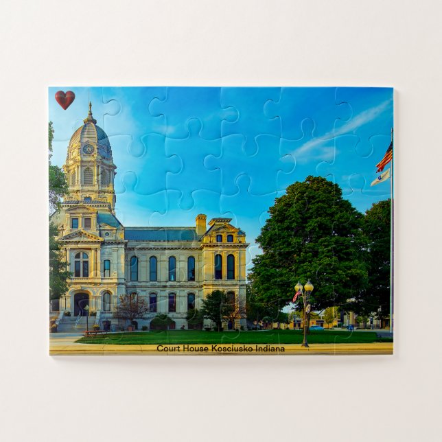 Quebra-cabeça Câmara Municipal Kosciusko Indiana (Horizontal)