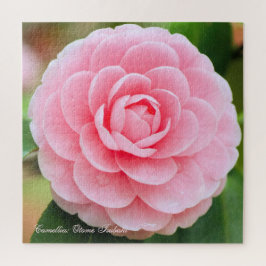 Quebra-cabeça Camellia: Otoma-Tsubaki [quebra-cabeça de serra-ji