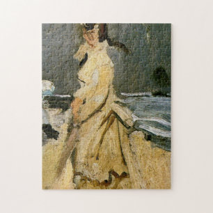 Quebra-cabeça Camille na Beach Monet Fine Art