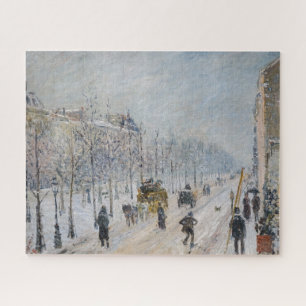 Quebra-cabeça Camille Pissarro - Boulevares Exteriores, Efeito d