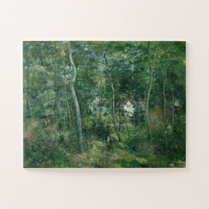 Quebra-cabeça Camille Pissarro Edge of Woods Perto de L'Hermitag