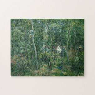 Quebra-cabeça Camille Pissarro Edge of Woods Perto de L'Hermitag