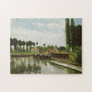 Quebra-cabeça Camille Pissarro o fechamento em Pontoise