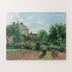 Quebra-cabeça Camille Pissarro O Jardim do Artista em Eragny