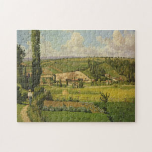 Quebra-cabeça Camille Pissarro Paysage Patis auxiliar,
