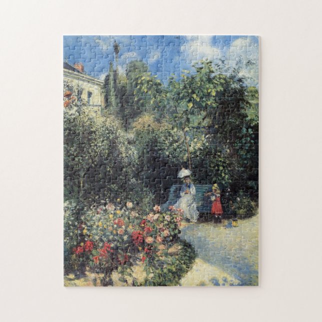 Quebra-cabeça Camille Pissarro Pontoise Garden (Vertical)