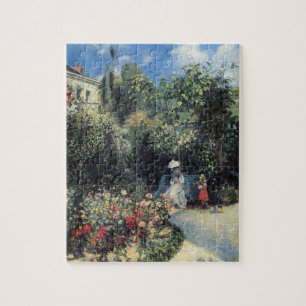 Quebra-cabeça Camille Pissarro Pontoise Garden