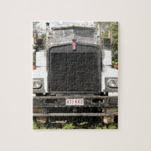 Quebra-cabeça Caminhão clássico de Kenworth
