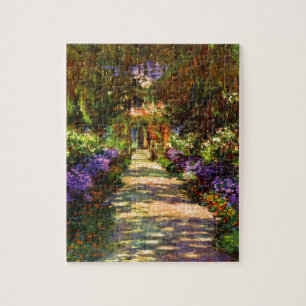 Quebra-cabeça Caminho do Jardim de Claude Monet
