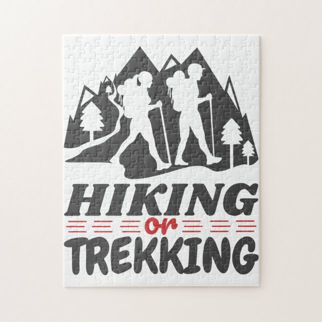 Quebra-cabeça Caminho ou Trekking (Vertical)