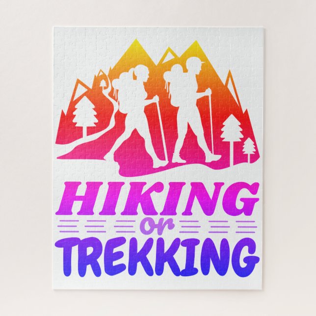 Quebra-cabeça Caminho ou Trekking (Vertical)