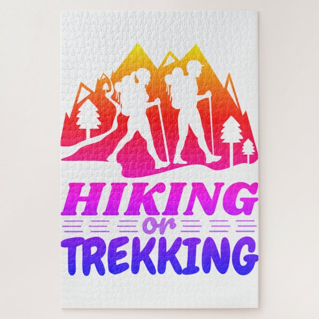 Quebra-cabeça Caminho ou Trekking (Vertical)