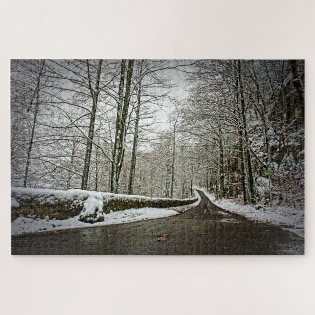 Quebra-cabeça Caminho para Dreamland - Floresta alemã - 20x30-10 (Horizontal)