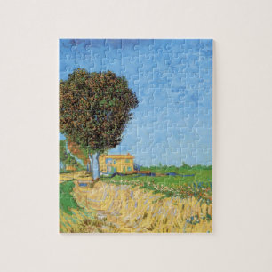 Quebra-cabeça Caminho perto de Arles por Vincent van Gogh
