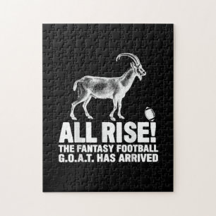 Quebra-cabeça Campeão da Liga Fantasia - Presente de Futebol