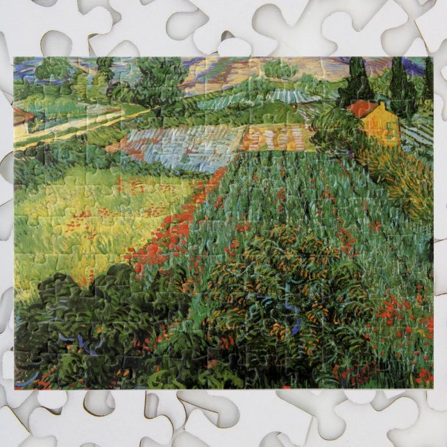 Quebra-cabeça Campo com Papoulas por Vincent van Gogh (Criador carregado)