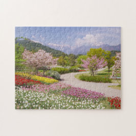 Quebra-cabeça Campo de Flores