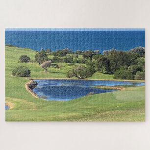 Quebra-cabeça campo de golfe costeiro