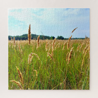 Quebra-cabeça Campo de Verão Dourado