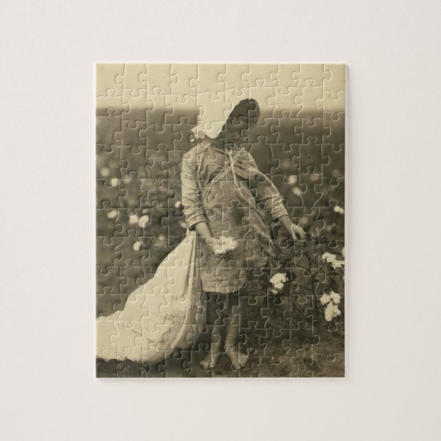 Quebra-cabeça Campo do algodão (Vertical)