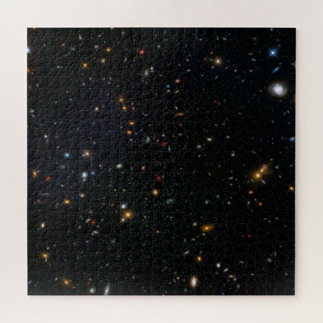 Quebra-cabeça Campo paralelo do Galaxy Cluster Abell 370. (Horizontal)